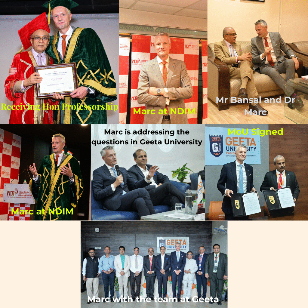 Prof Dr Marc Oliver Opresnik at Geeta University and NDIM